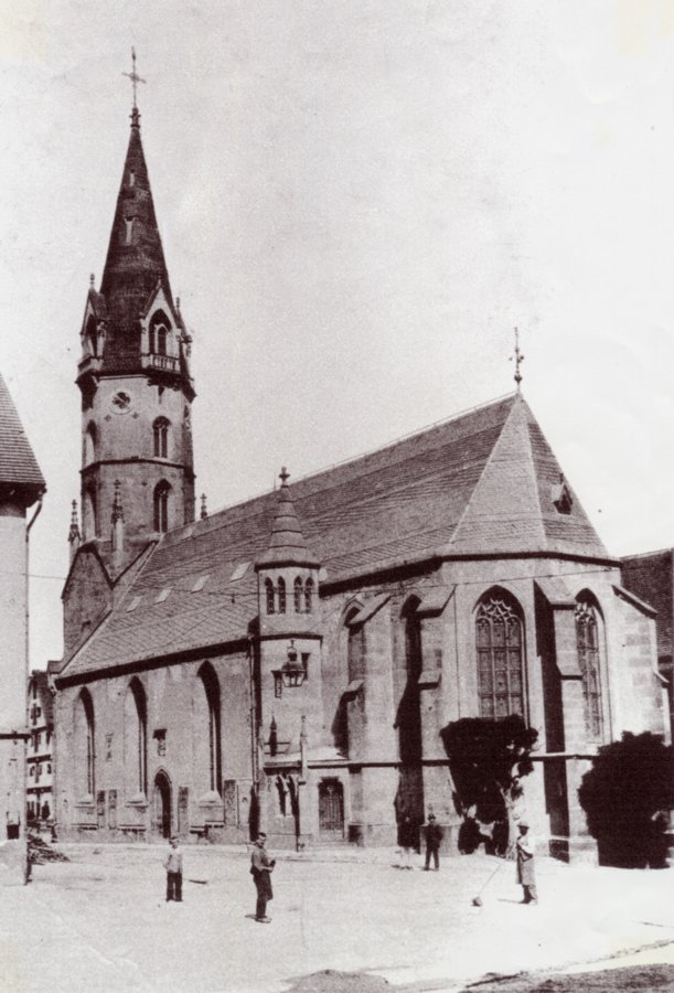 Stadtkirche Gaildorf Stadtkirche Gaildorf um 1920