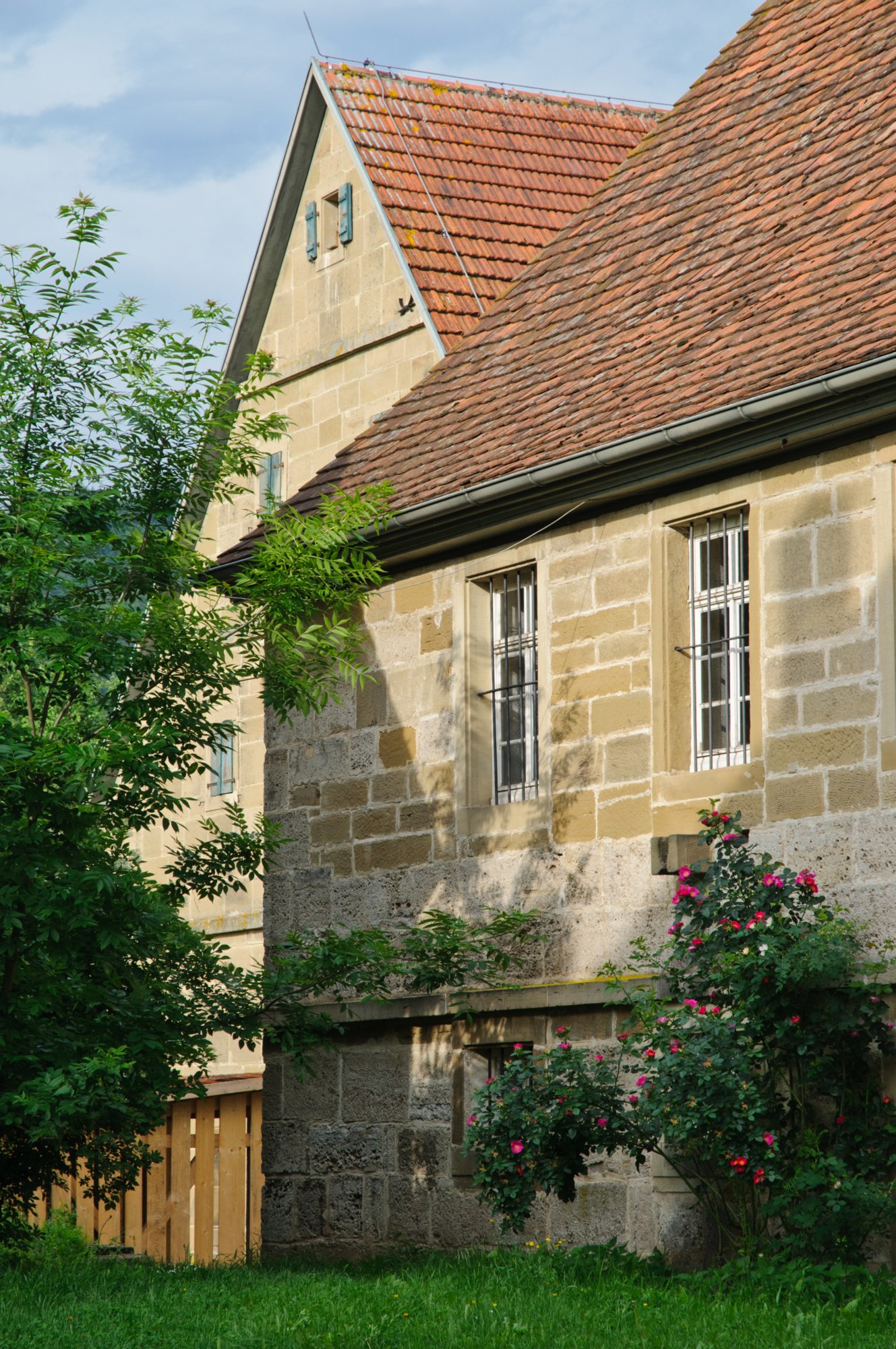 Freilandmuseum Wackershofen Freilandmuseum Wackershofen im Mai.