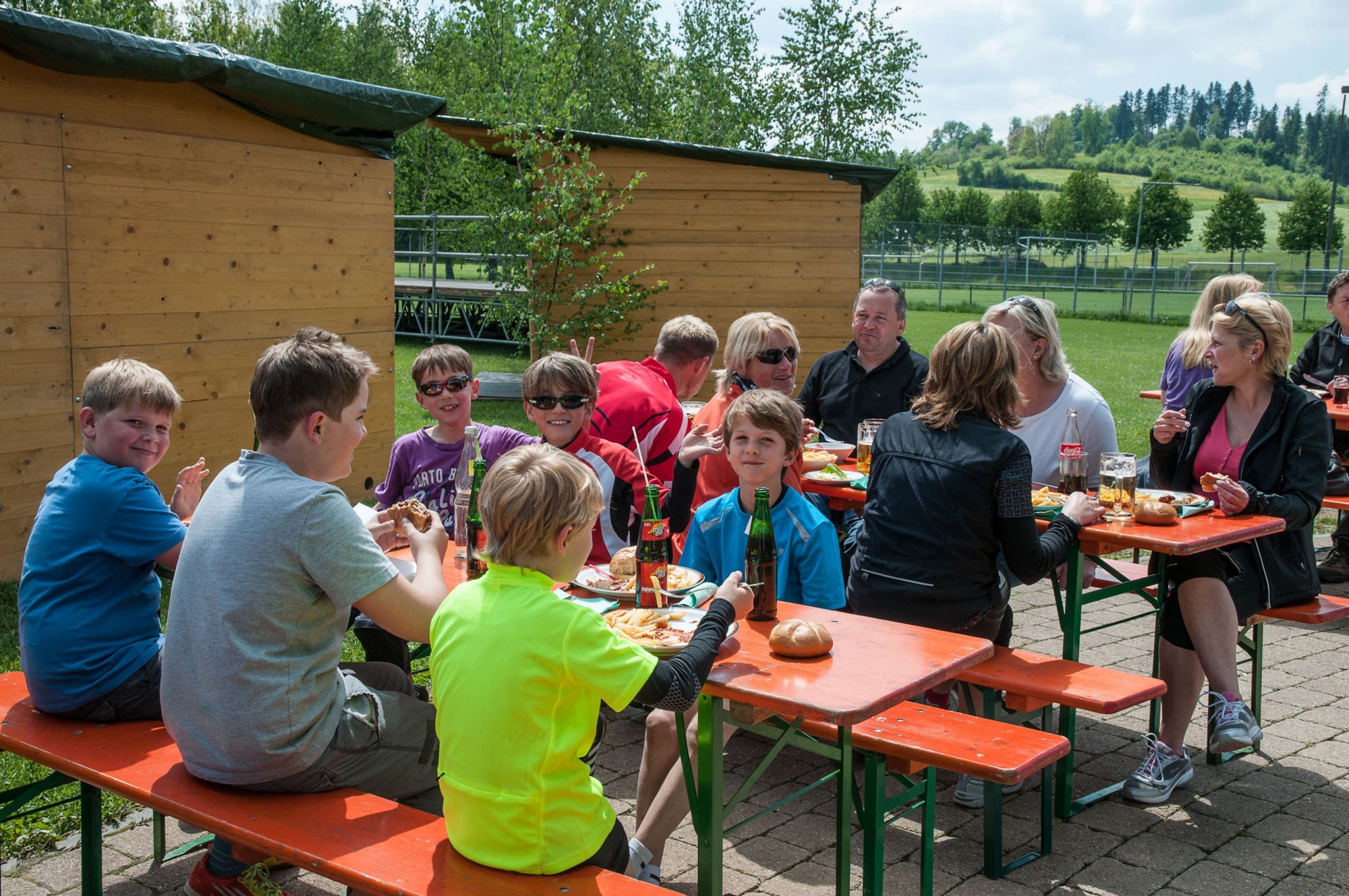 Frühlingsfest des Musikvereins Oberrot Außenbewirtung beim Frühlingsfest des Musikvereins Oberrot