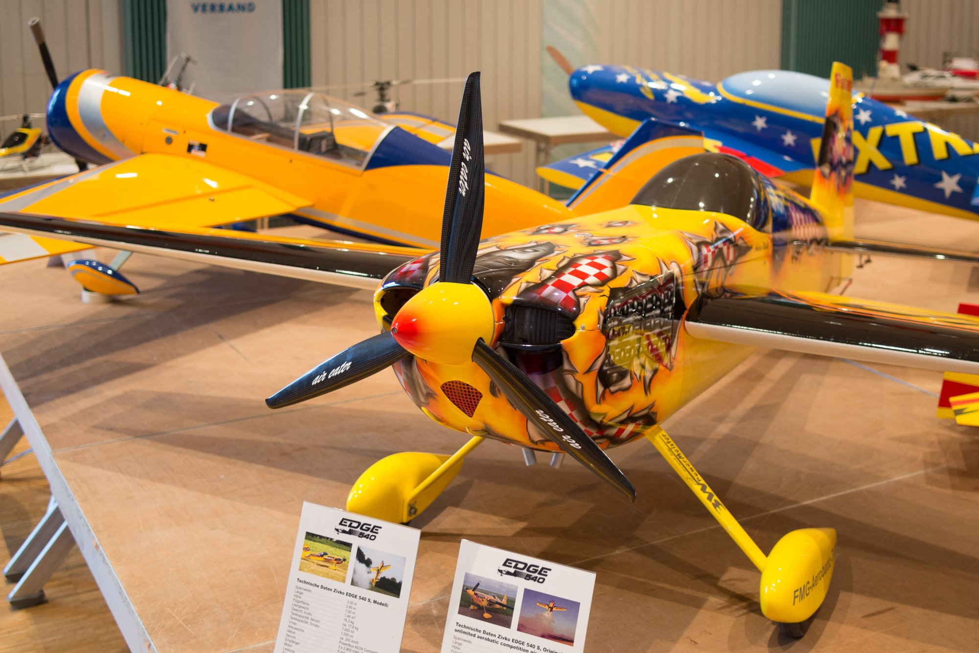 Modellschau Oberrot Ausstellung des Modellflugclubs Oberrot ind er Kultur- und Festhalle.