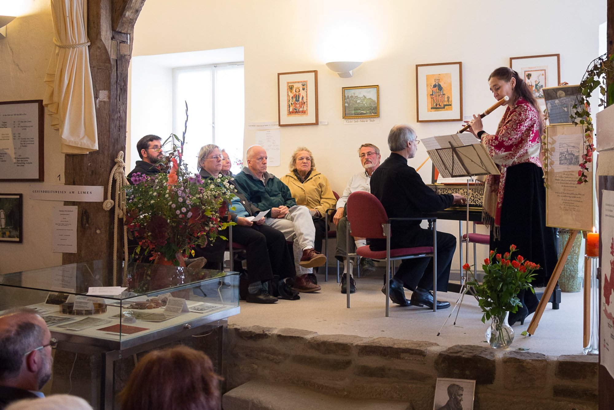 Dmitri Subow (Virginal) und Galina Matjukowa (Traversflöte) Konzert zum Saisonende des ehemaligen Freien Adelssitzes in Oberrot mit Dmitri Subow (Virginal) und Galina Matjukowa (Traversflöte).