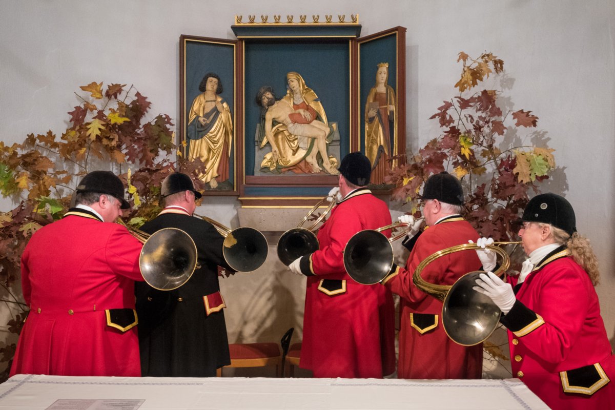 Hubertusfeier 2015 Hubertusfeier 2015 in der Pfarrkirche St. Michael Hausen