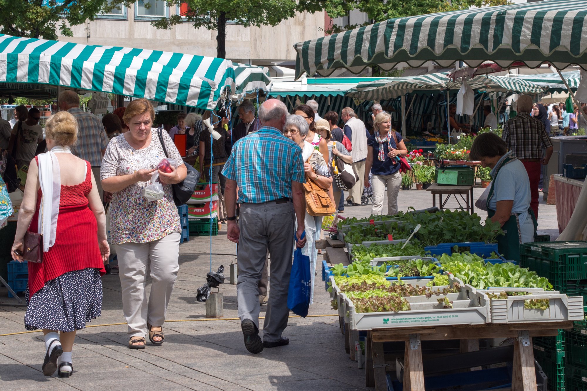 Ulm Wochenmarkt Ulm Wochenmarkt