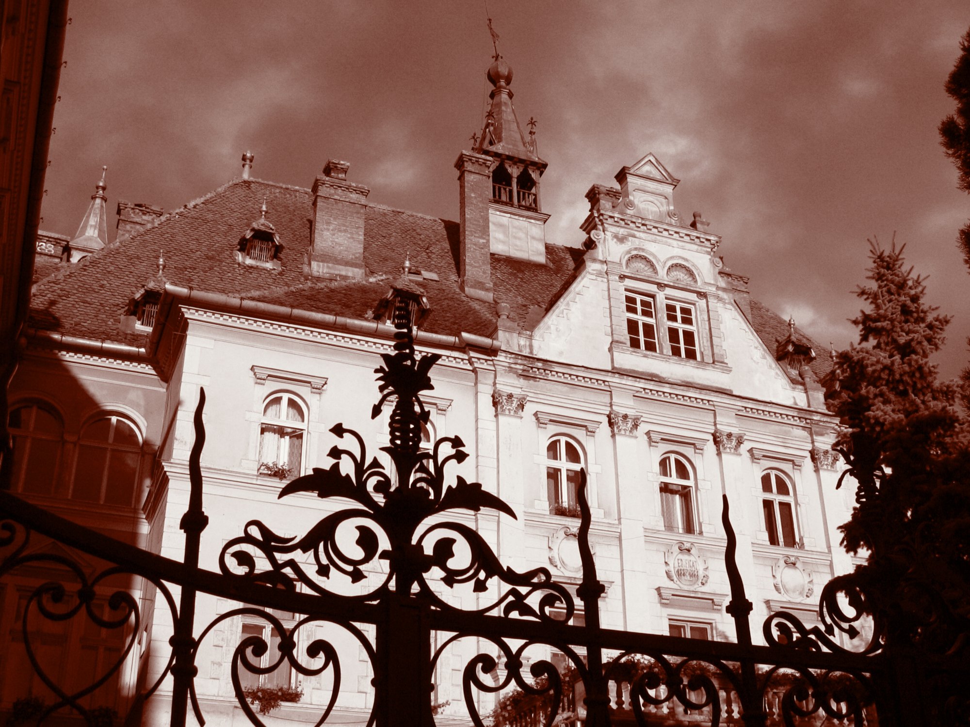 sepia018 Sighisoara in Sepia