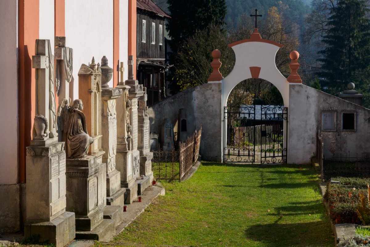 Dittersbacher Barockkirche Johannes von Nepomuk Dittersbacher Barockkirche aus dem Jahr 1752, geweiht dem hl. Johannes von Nepomuk. Wanderung von Dittersbach über den Jubiläumsweg zum Rudolfstein. Von dort über die Wilhelminenwand und den Marienfelsen zurück nach Dittersbach.