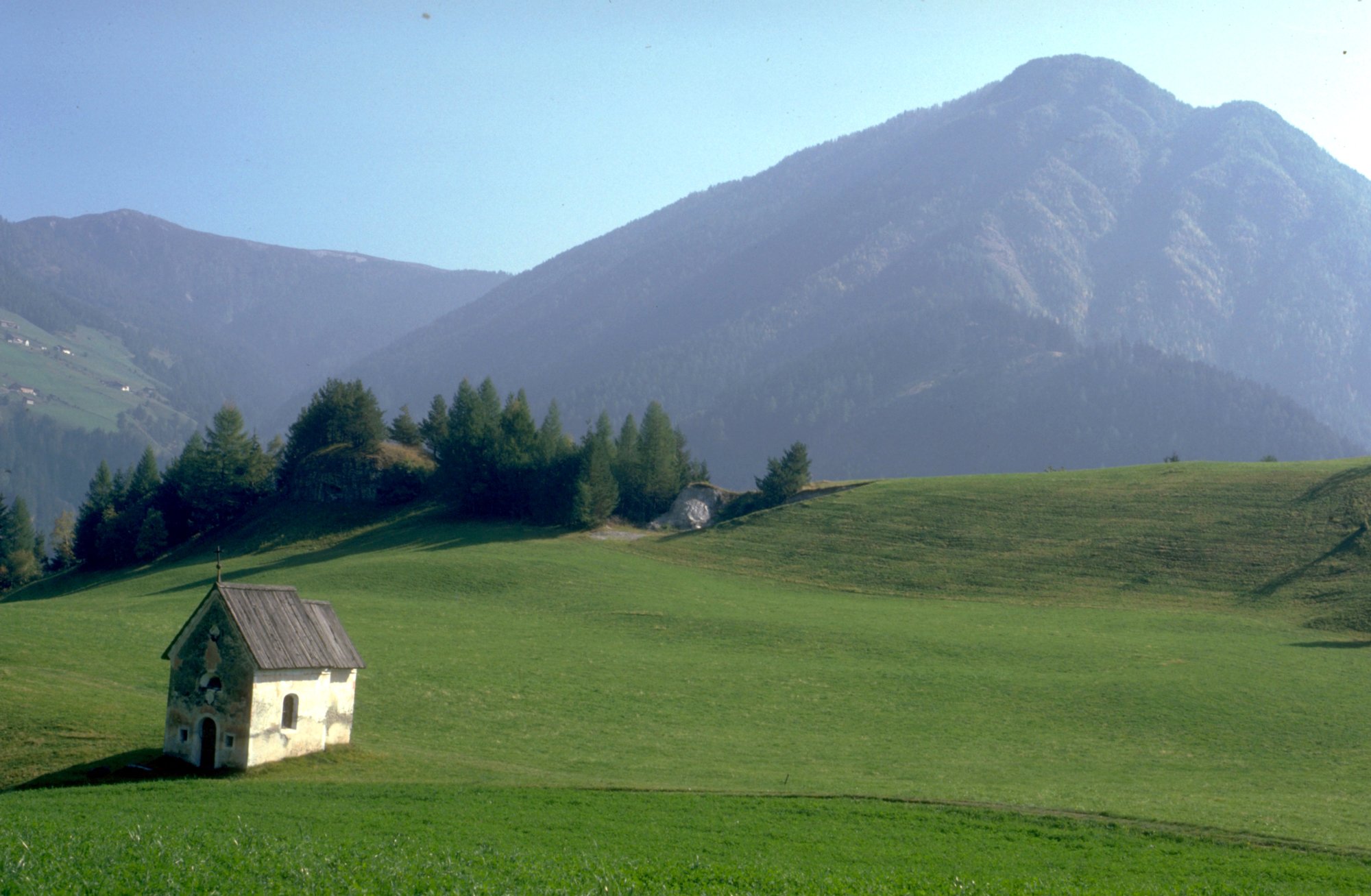 Niederflans Blick von Niederflans zum Nock, Oberes Eisacktal