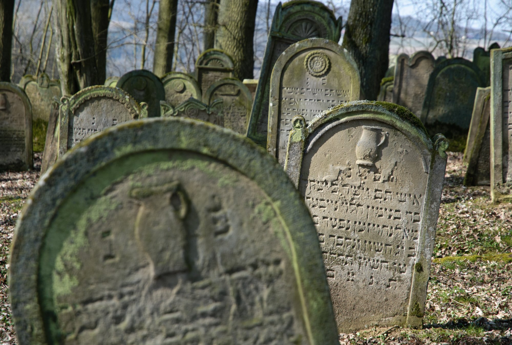 Jüdischer Friedhof Berlichingen Jüdischer Friedhof Berlichingen. Er wurde erstmals 1623 genannt und diente zahlreichen jüdischen Gemeinden der Umgebung als Begräbnisplatz (1706 genannt: Adelsheim, Sennfeld, Merchingen, Amt Krautheim, Hollenbach, Hohebach, Nagelsberg, teilweise auch Braunsbach; dazu bis ins 19./20. Jahrhundert Bieringen, Ernsbach, Künzelsau). Quelle: http://www.alemannia-judaica.de/berlichingen_friedhof.htm Wanderung vom Kloster Schöntal über den jüdischen Friedhof nach Jagsthausen und nach Berlichingen