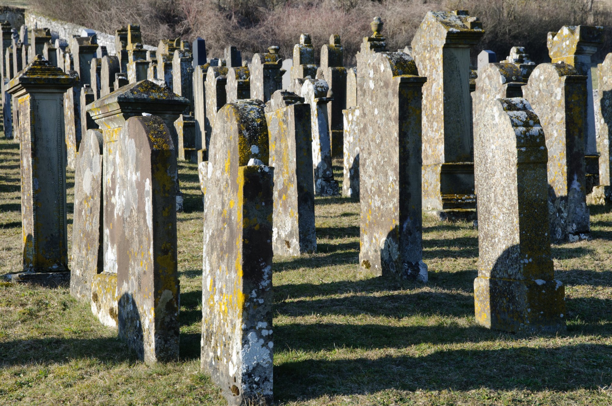 Jüdischer Friedhof Hohebach Jüdischer Friedhof bei Hohebach. Wanderung von Dörzbach über die Eiskeller nach Messbach. Von Messbach zur Kirche St. Wendel zum Stein und von dort nach Hohenach. Besuch des jüdischen Friedhofes. Zurück nach Dörzbach.