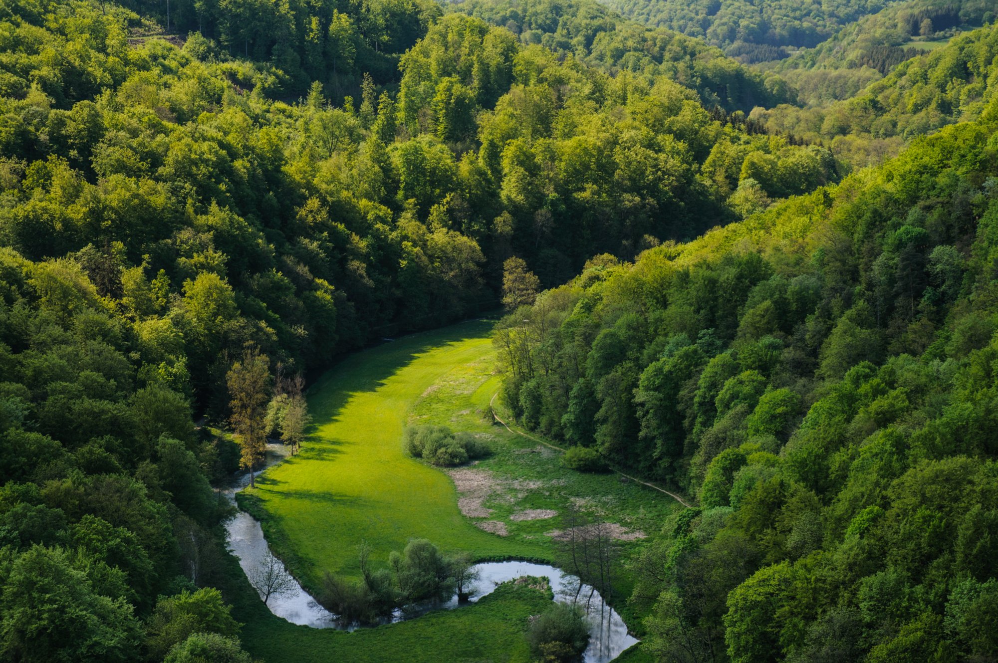 Großes Lautertal Wanderung von Erbstetten ins Große Lautertal und zurück über den Wartstein.